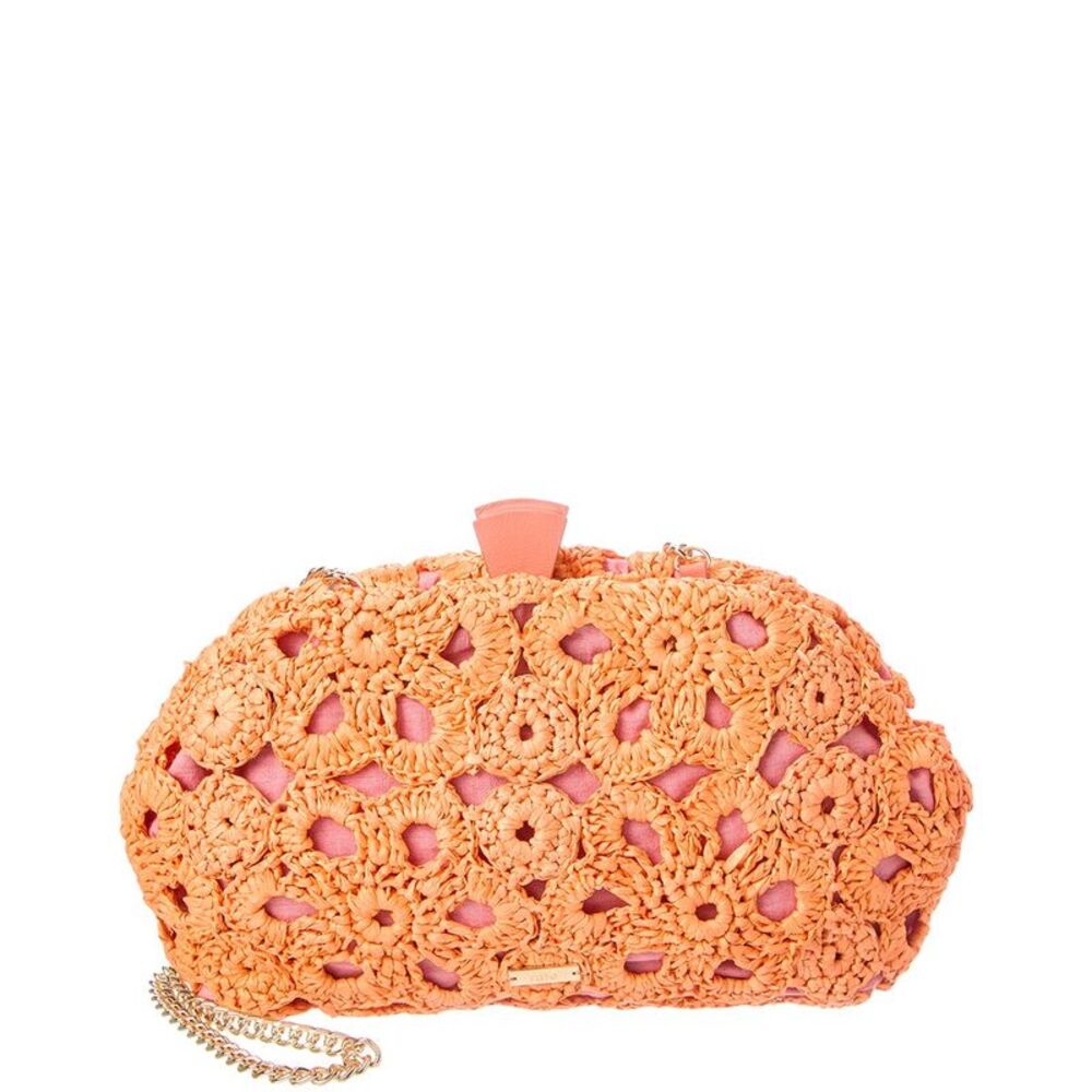 Rafé Aya Raffia Clutch